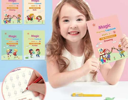 Pristatome begalines praktikos knygas "MagicPen": atrakinkite ankstyvojo mokymosi ir vaizduotės pasaulį!