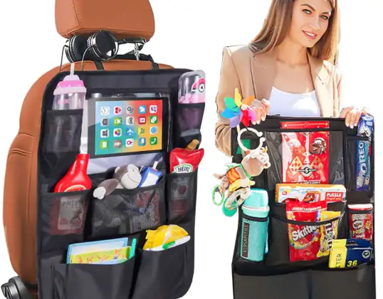 Car organizer for the car for the rear seat backrest car seat