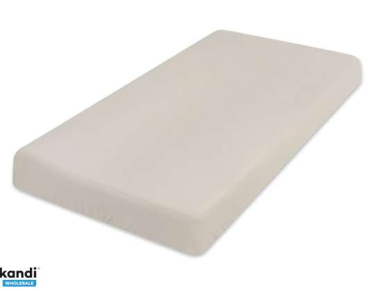 MUSLIN sheet with rubber roz.160x190/200x25