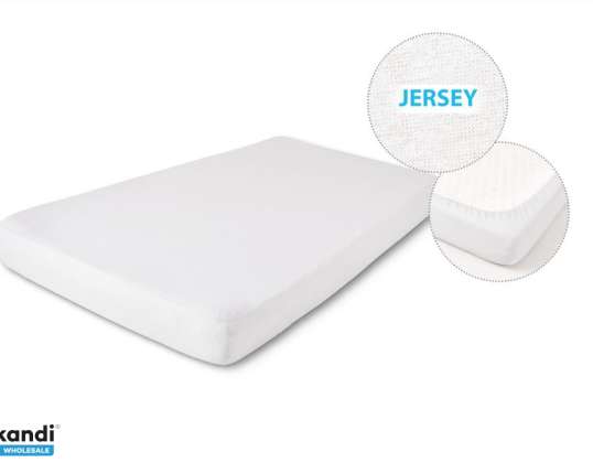 Jersey sheet with rubber roz.180/190x190/200x30