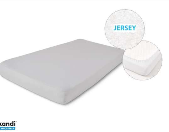 Jersey sheet with rubber roz.180/190x190/200x30