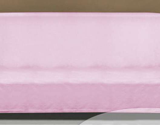 Μονόχρωμο κάλυμμα κρεβατιού MUSTELLA ροζ. 170Χ210