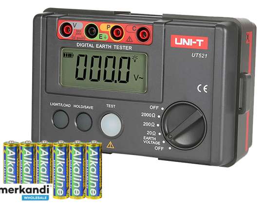 UT521 UNI T ground resistance meter.