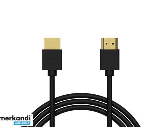 HDMI csatlakozás HDMI BLACK 2.0 4K 1 5m