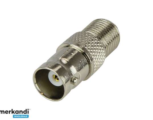 Overgang F: F SOCKET BNC SOCKET.