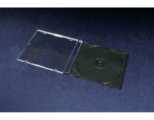 BOX FOR 1 CD SLIM BLACK 36 GR.