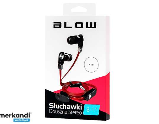 Auriculares intrauditivos BLOW B 11 RED