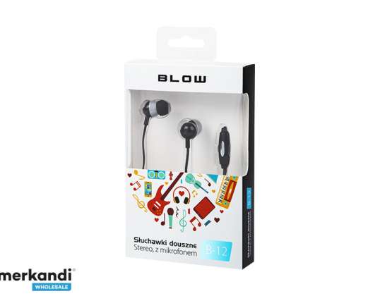 BLOW B 12 BLACK in-ear headphones
