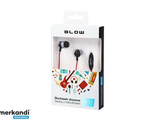 BLOW B 12 RED in-ear hovedtelefoner