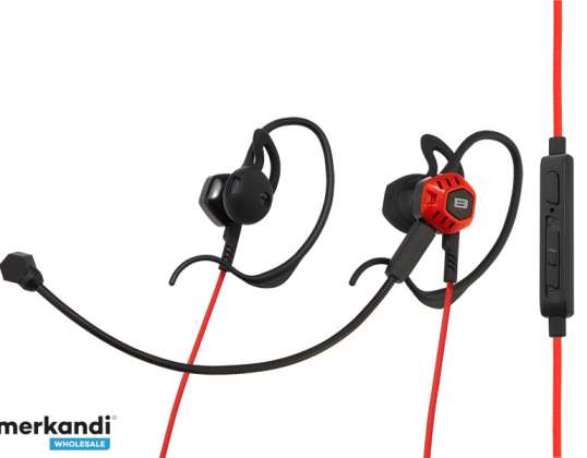 Headphones BLOW B 16 BLACK/RED dousz mik