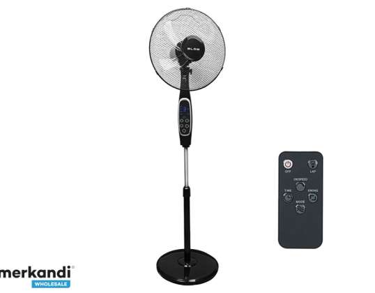 Floor standing fan 16" 60W LCD remote control
