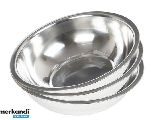 Kuhinjska zdjela od nehrđajućeg čelika 3kom