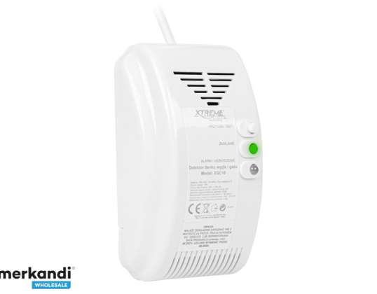 Detector gas and carbon monoxide sensor XGC10 230V