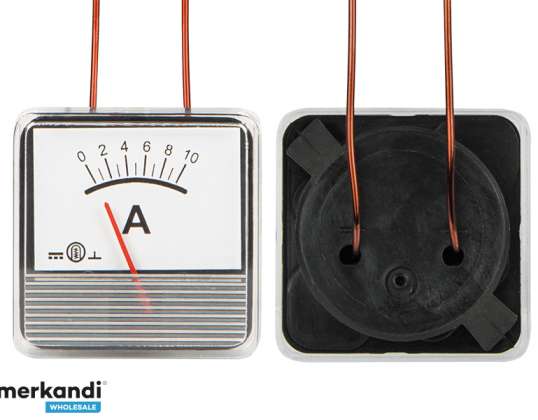 The meter analog.amper.kw. 10A POLISH