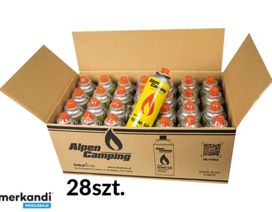 Gas universal Alpen Camping227G 28pcs