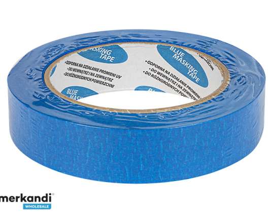 Masking paper tape 25x50m blue
