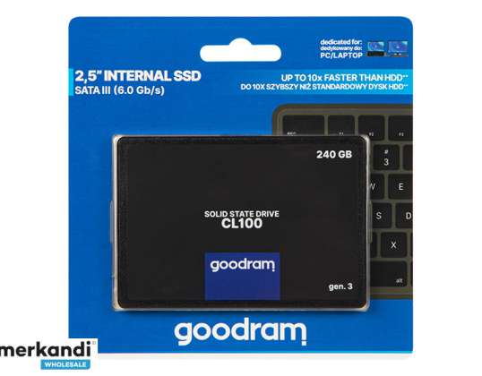 Диск 240GB SSD CL100 GOODRAM
