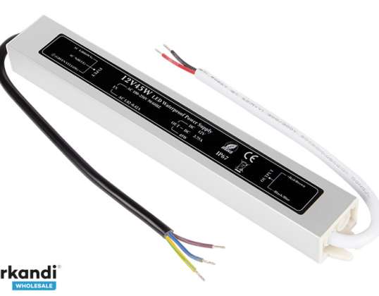 Strømforsyning for LED-systemer 12V / 3 75A 45W