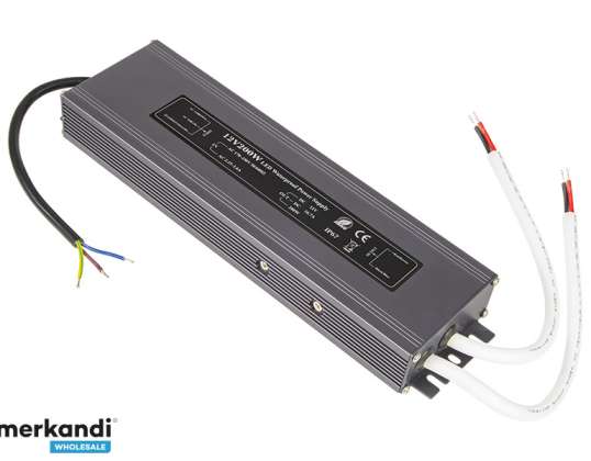 Power supply for LED systems 12V/16 7A 200W