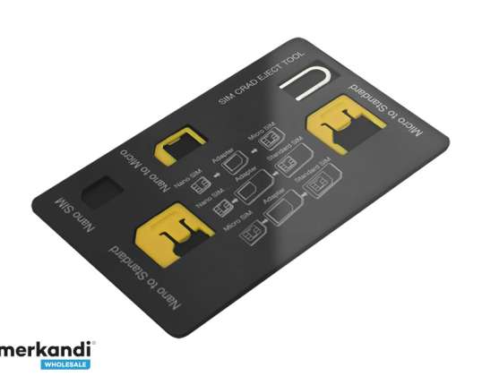 Organizer/Adapter for SIM cards set S03
