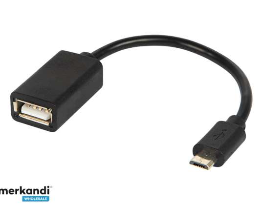 Adapter USB gniazdo USB A wtyk micro USB 75 837#