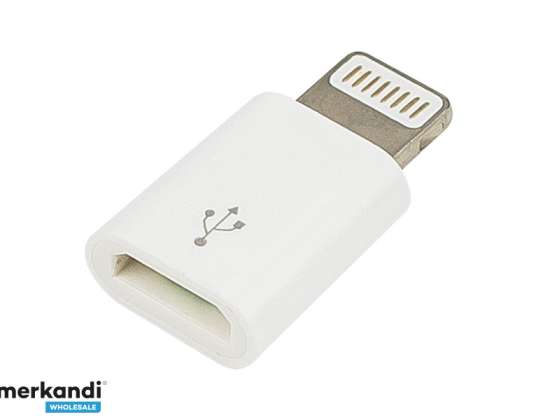 Adaptateur iPhone gn.microUSB wt.iPhone5/6/