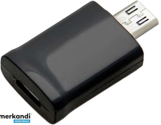 Adapter USB gniazdo microUSB 5p wtyk 75 881#