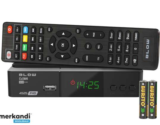 Dekodētājs: DVB uztvērējs T2 BLOW 4525FHD op.