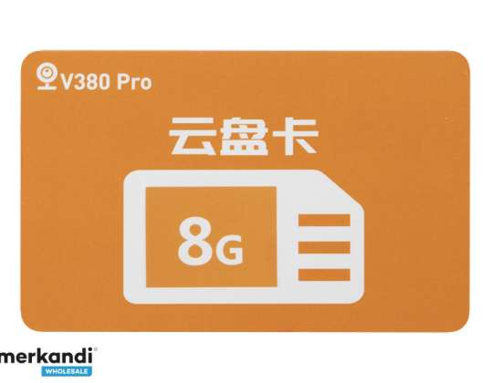 8G cloud-kort pr. måned V380 Pro'