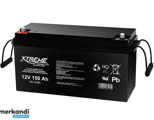 Gel batterij 12V/150Ah XTREME