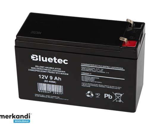 Gel battery 12V 9Ah BLUETEC