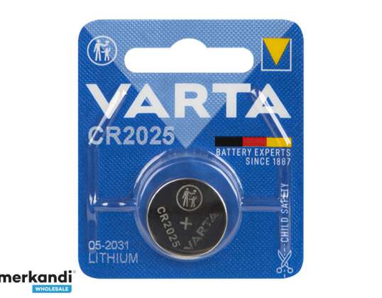 Batería de litio CR2025 VARTA de 3V