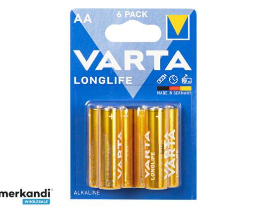 Щелочная батарея AA 1.5 LR6 Varta