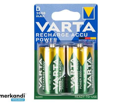 Rechargeable battery R20 Ni MH D 3000mAh VARTA