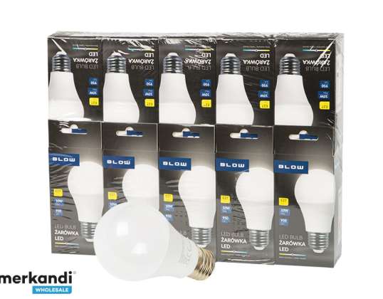 LED bulb E27 10W A60 230V neut.10pcs