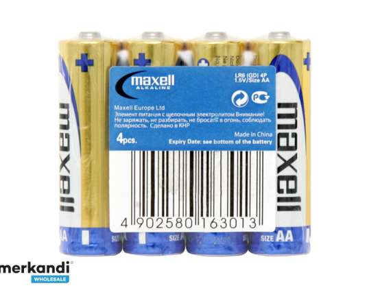 AA 1.5 LR6 MAXELL Alkaline Batterij