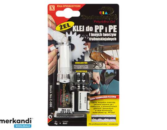PP & PE Adhesive 4g 4ml Technicqll