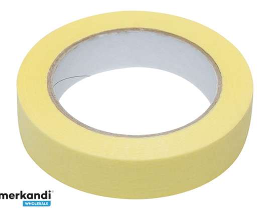 Masking paper tape 25x50m yellow