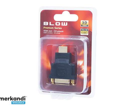 HDMI-gjennomgang, DVI-plugg, kontakt
