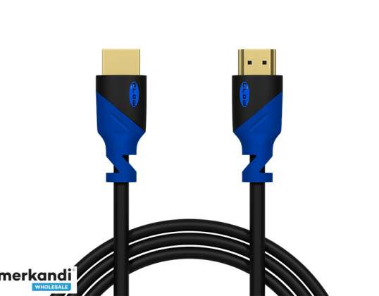 Conexión HDMI HDMI azul recta 3m 4K