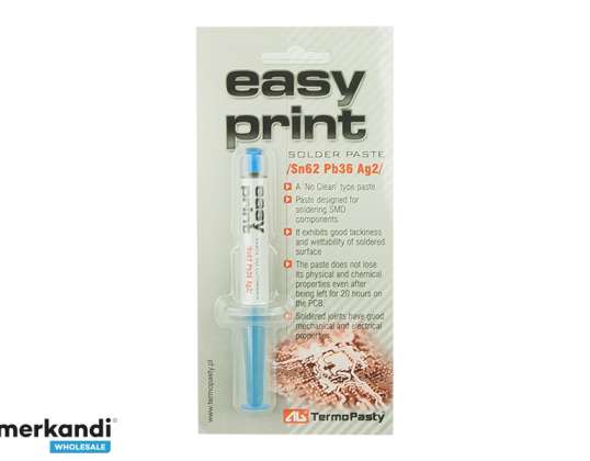 Easy Print Sn62Pb36Ag2 1 4ml AG