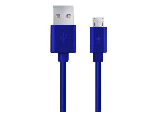 ESPERANZA USB CABLE MICRO A B 1M BLUE