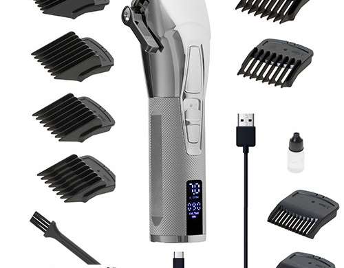 Professional Hair Clipper with LCD Display