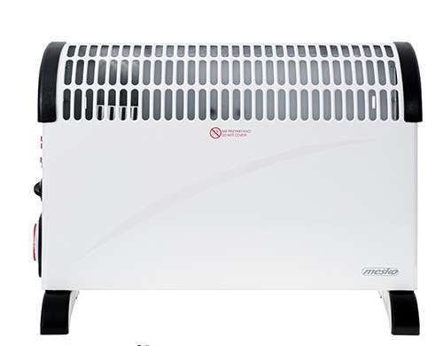 Convector heater with timer and Turbo ventilation