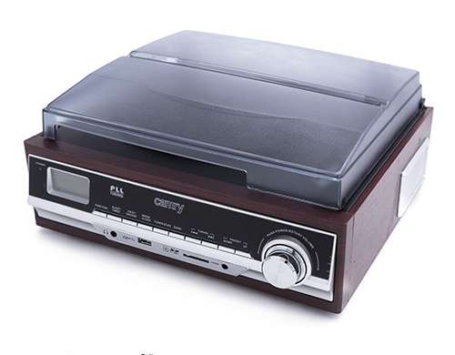 Turntable with Radio and Bluetooth / MP3 / USB / SD / Recording