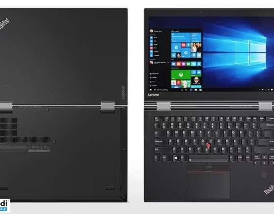 19 x Lenovo X1 Yoga G2 14" i7 7600u 16 ГБ 256 ГБ Твердотілий накопичувач (SSD) PP