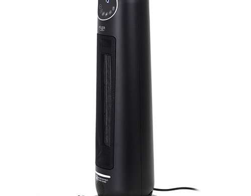 LCD Ceramic Column Fan Heater with Remote Control Timer