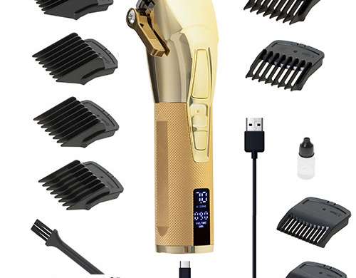Professional Hair Clipper with LCD Display