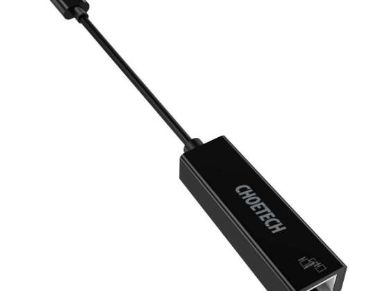 Choetech ulkoinen RJ45 USB Type-C 1000Mbps eetteri