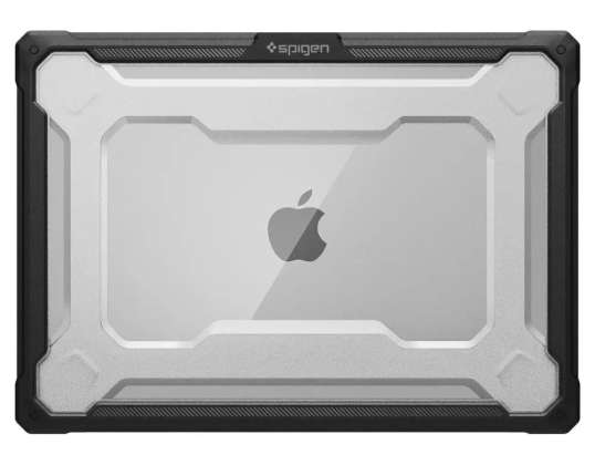 Spigen robust rustningsfodral för Macbook Pro 14 2021 2023 matt svart